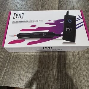 Rechargeable Portable E-File - Black